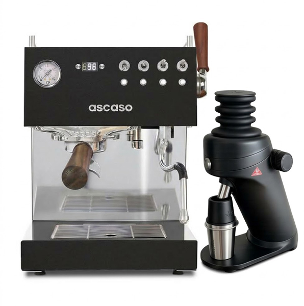 Ascaso Steel Duo Plus V3 + Mahlkönig X64 SD schwarz