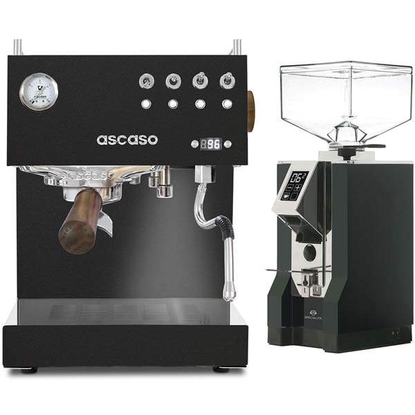Ascaso Steel Duo PID + Eureka Mignon Specialita 16CR, schwarz