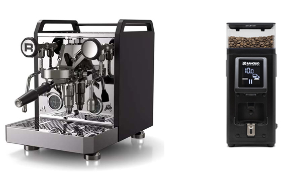 Rocket Mozzafiato V Fast + Rancilio Stile, schwarz