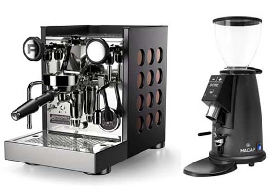 Rocket Appartamento TCA s-k + Macap M2E schwarz