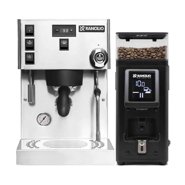 Rancilio Silvia Pro X inox + Stile schwarz